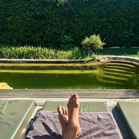 아파트 Joelle Mit Sauna, Schwimmteich Und Gym *