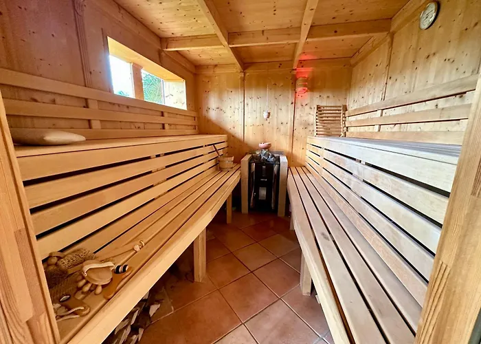 公寓 Joelle Mit Sauna, Schwimmteich Und Gym