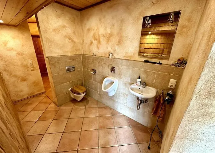 公寓 Joelle Mit Sauna, Schwimmteich Und Gym 埃尔巴赫