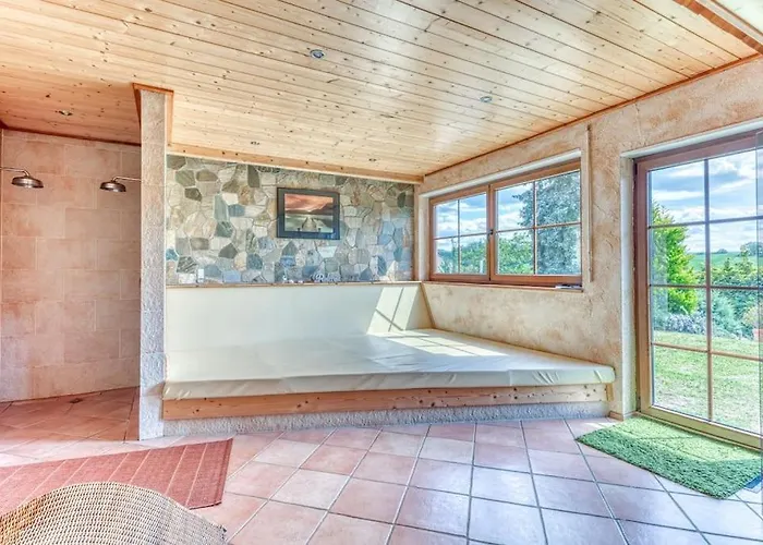 Joelle Mit Sauna, Schwimmteich Und Gym 埃尔巴赫