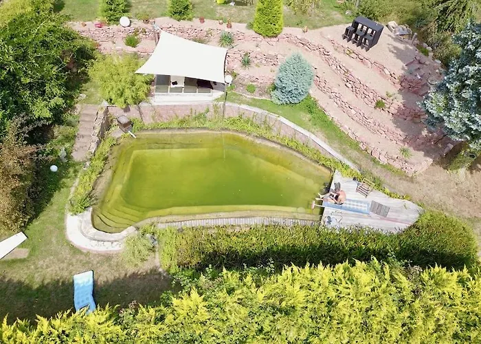 公寓 Joelle Mit Sauna, Schwimmteich Und Gym 埃尔巴赫