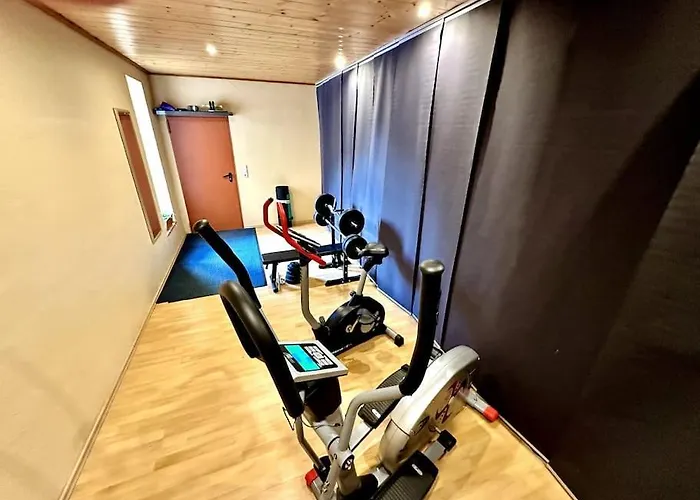 公寓 Joelle Mit Sauna, Schwimmteich Und Gym 埃尔巴赫