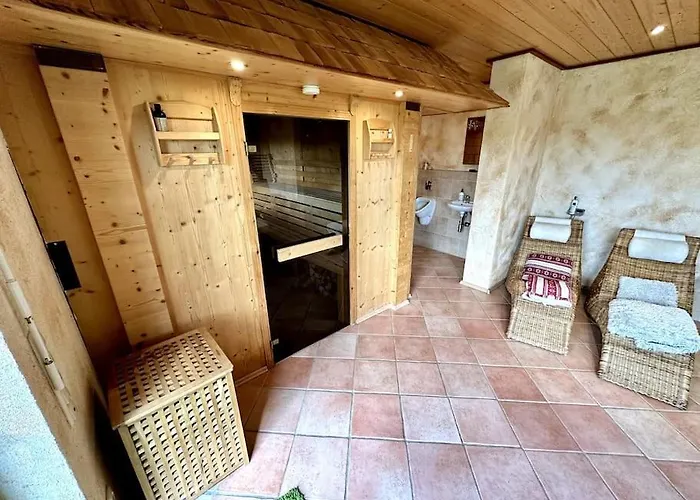 Joelle Mit Sauna, Schwimmteich Und Gym 埃尔巴赫