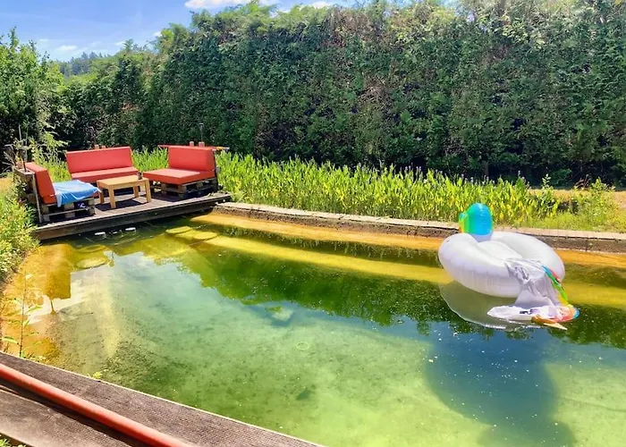 公寓 Joelle Mit Sauna, Schwimmteich Und Gym *