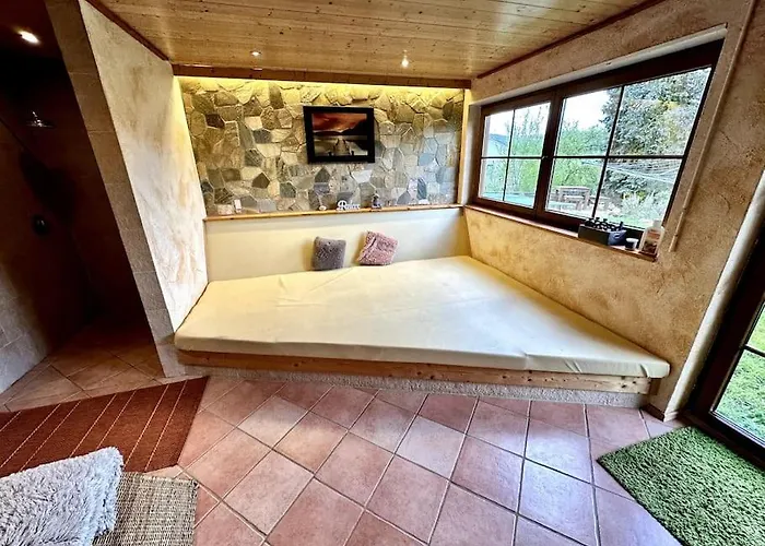 公寓 Joelle Mit Sauna, Schwimmteich Und Gym