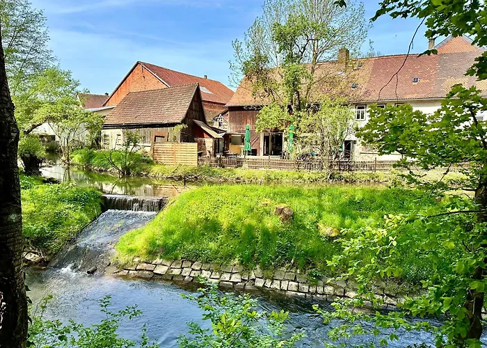 公寓 Joelle Mit Sauna, Schwimmteich Und Gym 埃尔巴赫