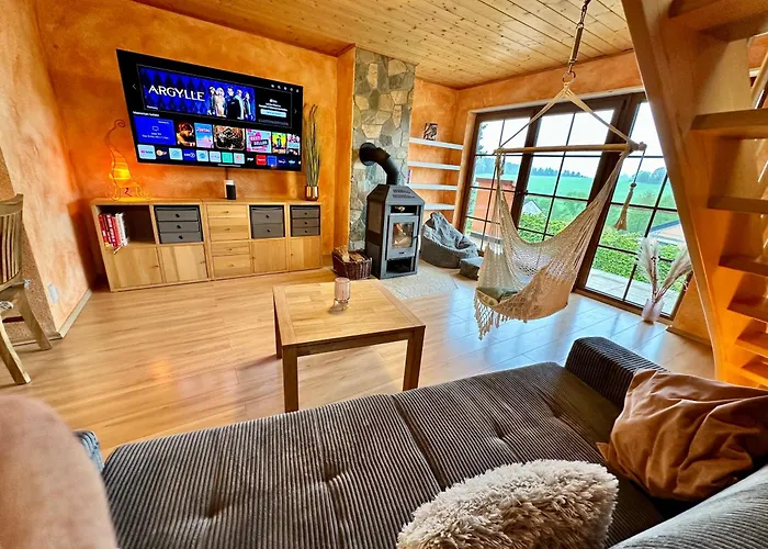 Joelle Mit Sauna, Schwimmteich Und Gym 公寓