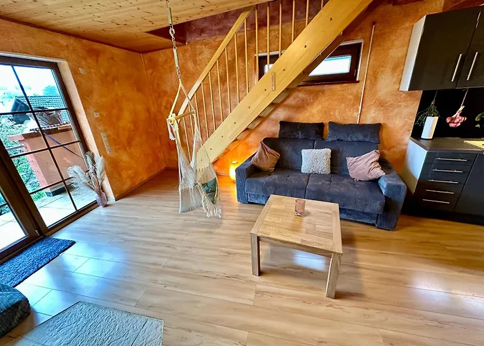 公寓 Joelle Mit Sauna, Schwimmteich Und Gym 埃尔巴赫