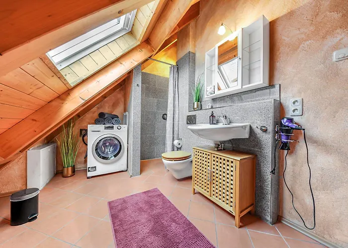 Joelle Mit Sauna, Schwimmteich Und Gym 公寓