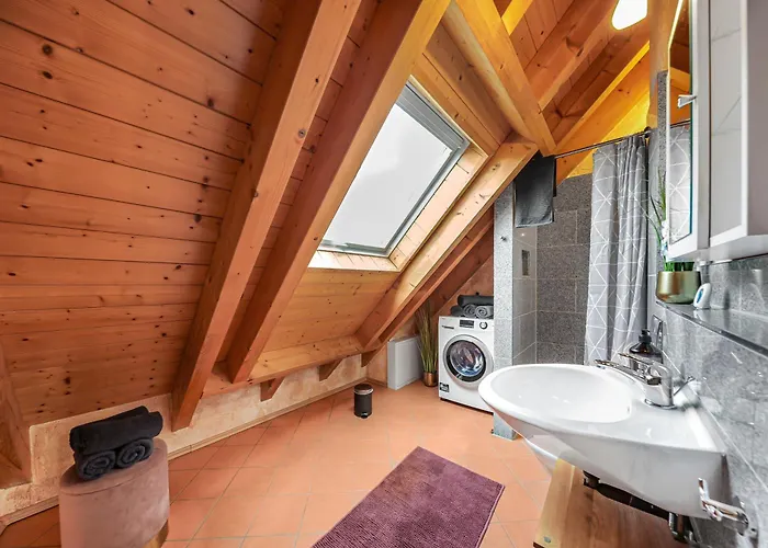 Joelle Mit Sauna, Schwimmteich Und Gym 公寓 埃尔巴赫